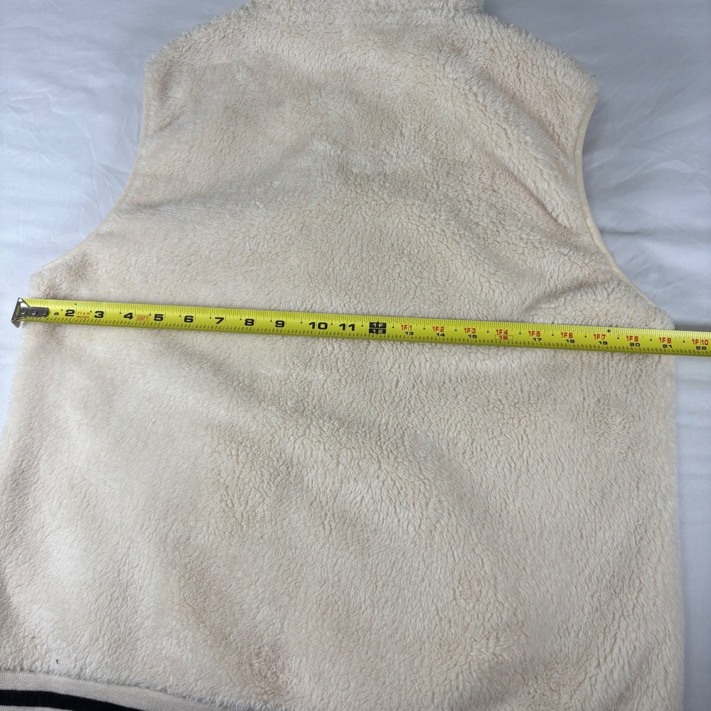 ZooZatz Iowa Hawkeyes Vest Womens XL Cream‎ Sherpa Fleece Full Zip NCAA College - Picture 8 of 8
